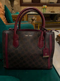 NineWest Nine West Monogram Satchel Bag
