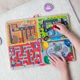 Melissa & Doug PAW Patrol Wooden 4-in-1 Magnetic Wand Maze Board