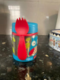 Matching Owl Set of Insulated Container & Food Jar