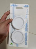 Dr Brown Storage / Travel Caps for All Wide Neck Dr Brown Baby Bottles