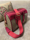 Michael Kors Signature Travel Medium Duffle Satchel Bag