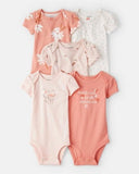 Carter's Bodysuits / Pack of 5 / Size 12m