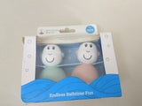 Biocote Mint Green & Dusty Pink Bathtime Wobblers