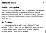 Dr Brown's Anti-Colic 5Pcs Bottle Set