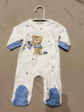 Juniors Baby Onesie with Teddy Bear / Size Newborn