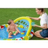 H2OGO! Splash & Learn Inflatable Kiddie Pool 47” x 46” x 18”