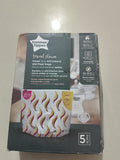 Tommee Tippee Travel Steam  Travel & Microwave Bags / Pack of 5 Bags