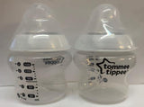 Tommee Tippee Bottles / Pack of 2 / Size Teat 1