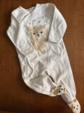 H&M Velour Romper / Size 9-12m