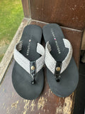 Tommy Hilfiger Kid's Flip-Flop / Size 8.5 Inches