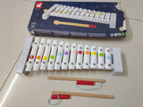 Janod Confetti Metal Xylophone  with Wooden Sticks
