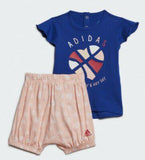Baby Printed Summer T-Shirt and Shorts Set / Size 3-6m