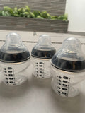 Tommee Tippee Bottles 5oz / Set of 3 / Teat Size 1