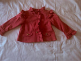 Janie & Jack Pink Jacket / Size 2T