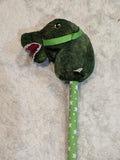 Hobby Horse Green Dinosaur
With Dinosaur Sound