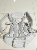 Ergobaby Omni Breeze Baby Carrier – Pearl Grey / Newborn to Toddler (0–48m)