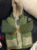 Next Faux Fur Hooded Parka Jacket / Size 9-12m