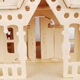 3D Puzzle House, Pre-Cut Dream Villa Model Kit  DIY / Count 183 Pcs