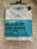 M&S Shirts / Pack of 2 / Size 6-7yrs