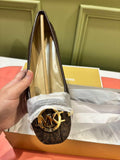 Michael Kors Fulton Studded Logo Moccasin / Size US 8M