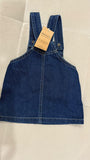 Next Denim Pinafore Dress / Size 6-9m