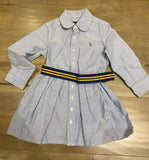 Ralph Lauren Girl's Belted Shirtdress / Size 3T