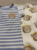 Juniors Romper / Pack of 2 / Size Newborn