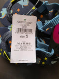 Nutmeg Kids Dini Flip Flop Navy / Size 5