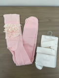 Mothercare Pink Frilly Bum Tights / Size 2-3yrs