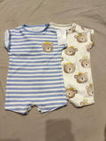 Juniors Romper / Pack of 2 / Size Newborn