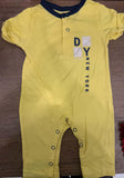 Yellow Baby Romper  / Size 0-3m