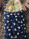 Baby Soft Velvet Carry Nest