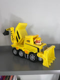 Paw Patrol Toy Rubble figure with Bulldozer Truck