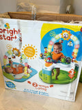 Bright Starts 2-in-1 Laugh & Lights Activity Gym & Saucer