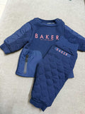 Ted Baker Quilted & Jogger Set / Size 0-3m
