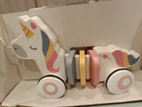 Little Town Pull Along Unicorn