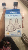 Dr Brown's Anti-Colic Nipples / Pack of 2 / Level 3 / 6m+ / Medium Fast Flow