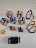 Magnetic Tiles - 51 Tiles & 1 Car