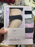 Auden Women's Seamless Bikini Briefs / Pack of 6 / Size M/8-10