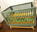 Wooden Cot with Mattress