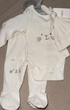 M&S Bunny Outfit / 3 pcs set / Size Newborn