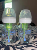 Dr Brown's Wide Neck Anti-collic Glass Bottles / Pack of 2