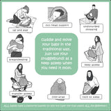 Award Winning SnuggleBundl Easy Travel Lifting Wrap