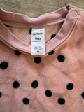 Carter's Dress & Fleece Shirt / 9m