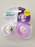 Philips Avent Soothies / Size 0-6m