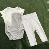 H&M Baby Bodysuit & Pants / Set 2 Pc / Size 1-2m
