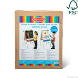 Melissa & Doug Deluxe Wooden Standing Art Easel