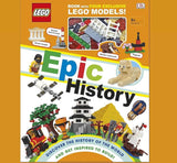 Lego Build Your Own Adventure- Epic History / Comes with Lego Blocks