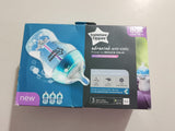 Tomme Tippee Advanced Anticollic Bottles / Size 9oz /260ml / Teats Size 1 / Slow flow / Pack of 3