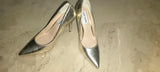 Steve Madden Evelyn Gold Snake Stiletto Pumps / Size EU 39